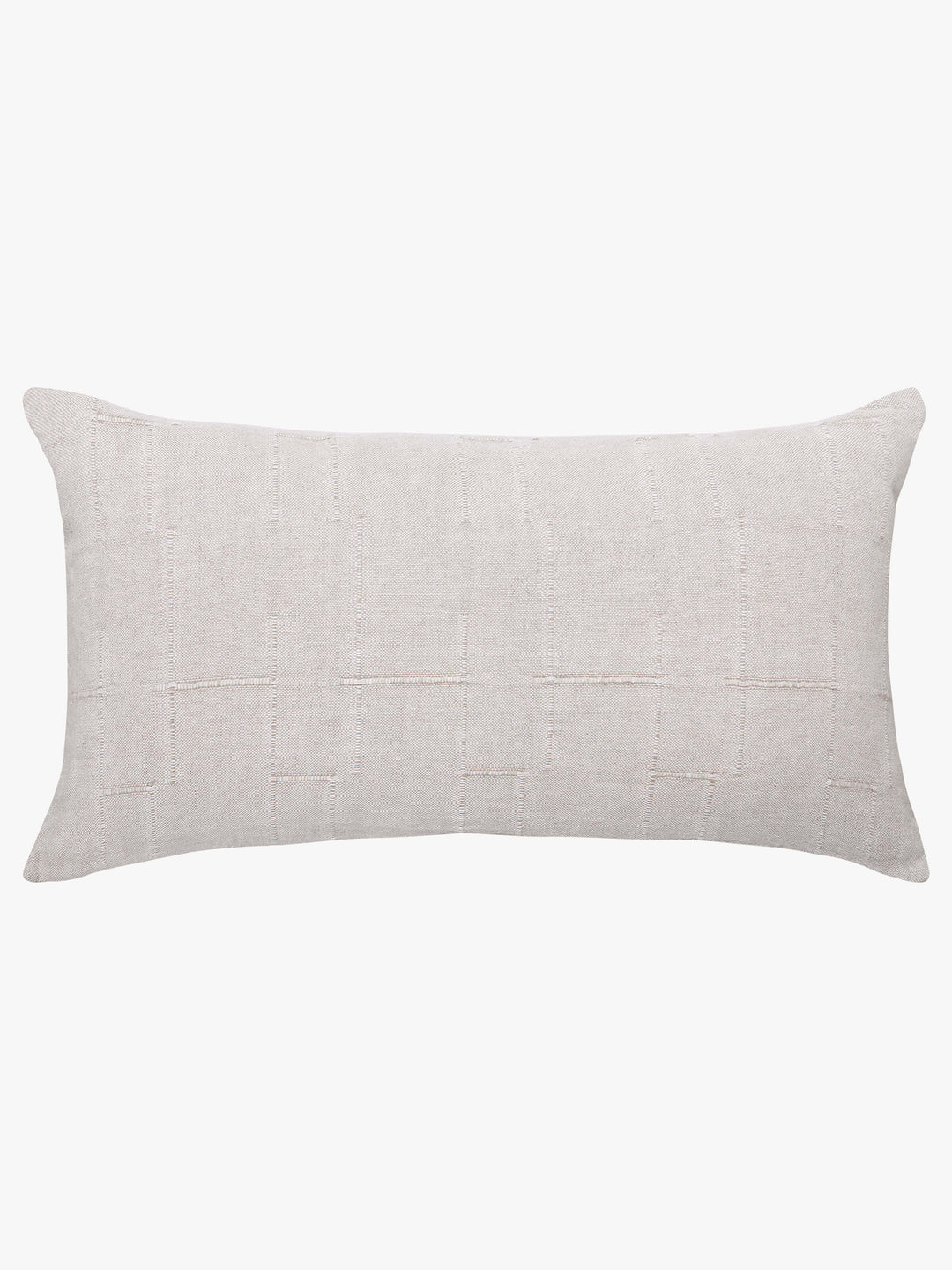 Palermo Natural French Linen Lumbar Cushion