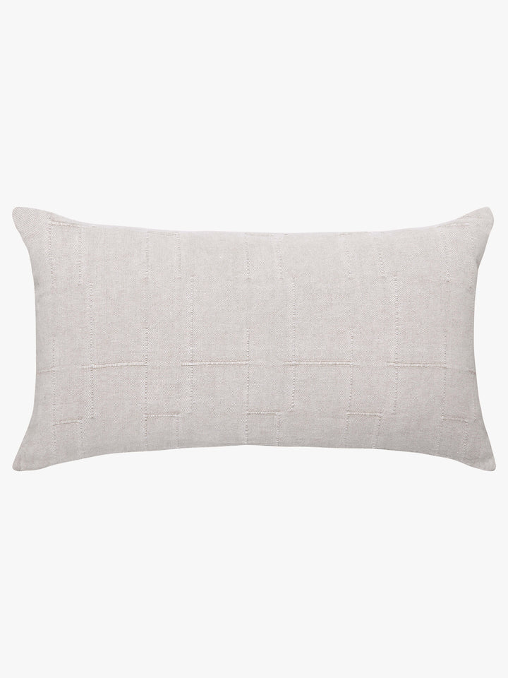 Palermo Natural French Linen Lumbar Cushion