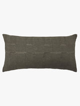Palermo Olive French Linen Lumbar Cushion