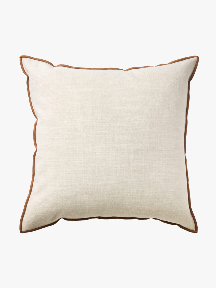 Romy Nougat Linen & Cotton Cushion