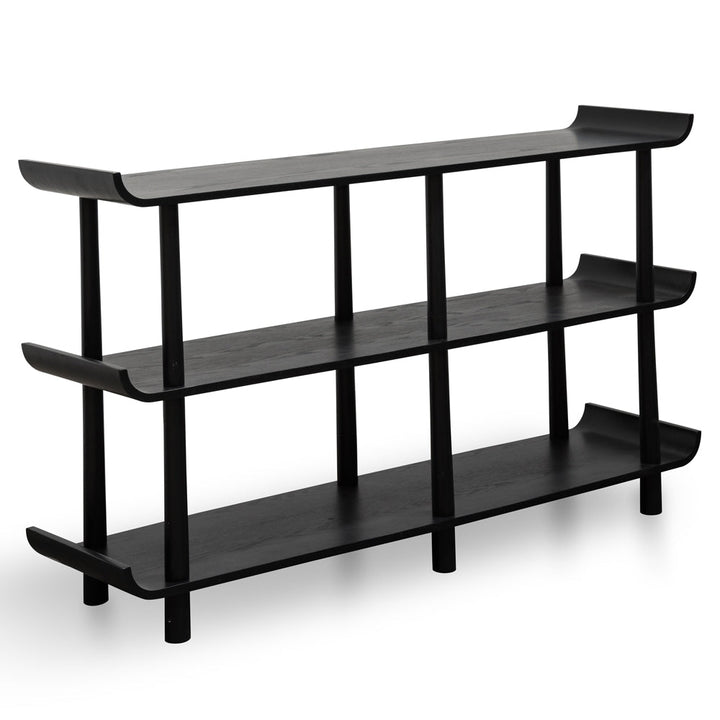 Noir Console Shelving Unit