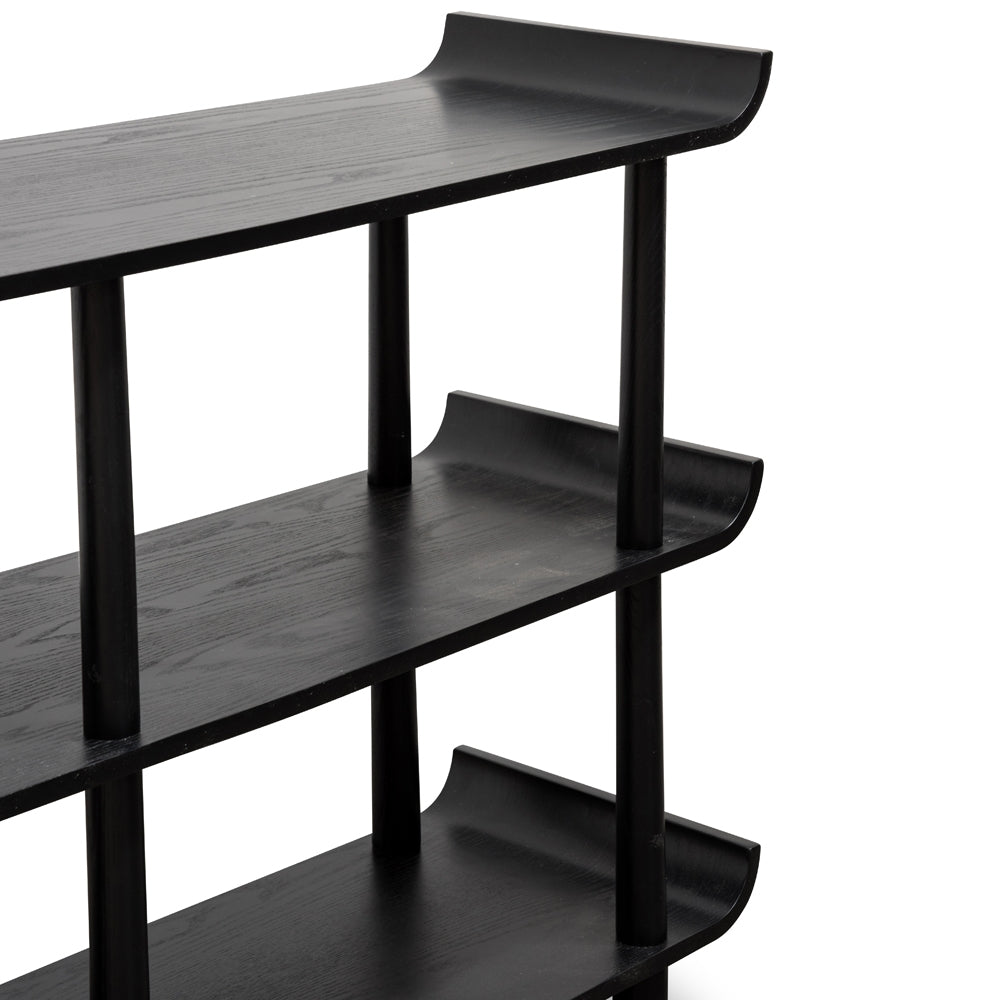 Noir Console Shelving Unit