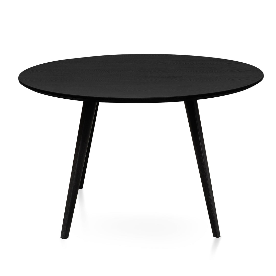 Jones 1.2m Veneer Wooden Dining Table Black
