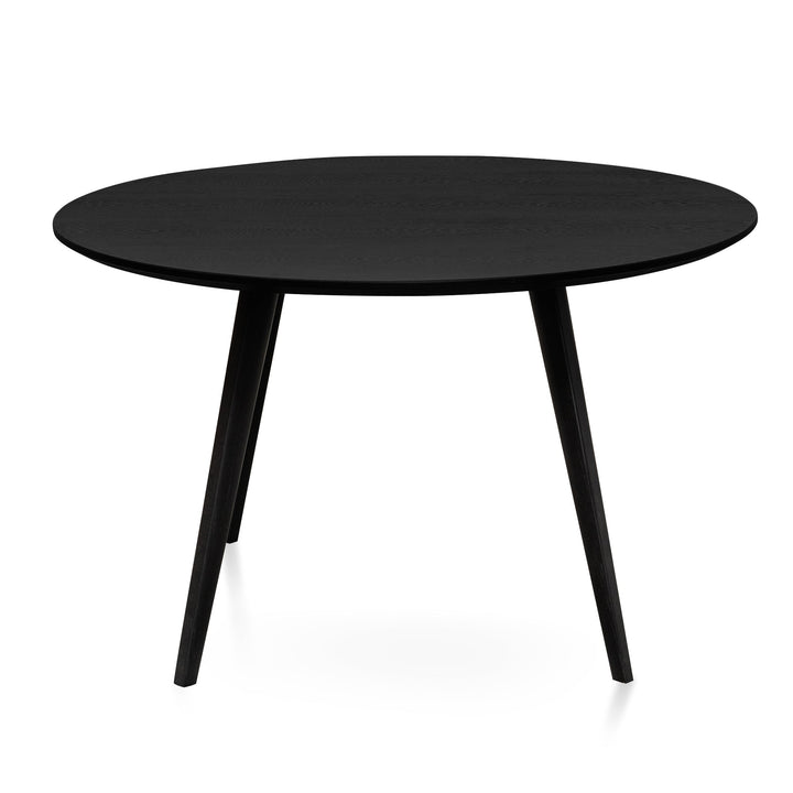 Jones 1.2m Veneer Wooden Dining Table Black