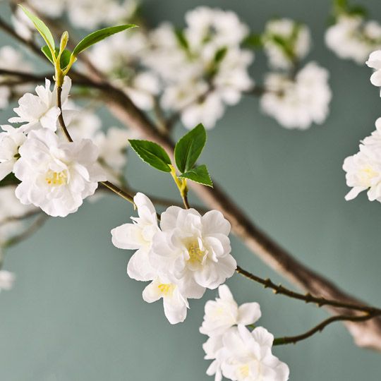 Artificial white blossom tree 300cm – view 3