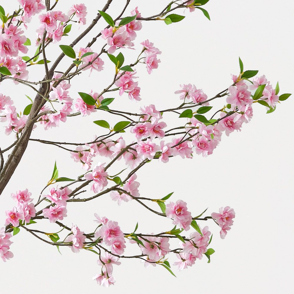 Artificial pink blossom tree 300cm – view 2
