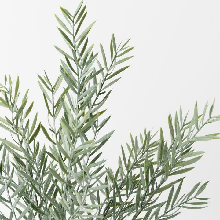 Artificial acacia leaf plant 43cm, grey-green – view 2