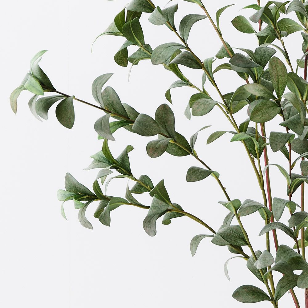 Artificial pittosporum plant 150cm, grey-green – view 2