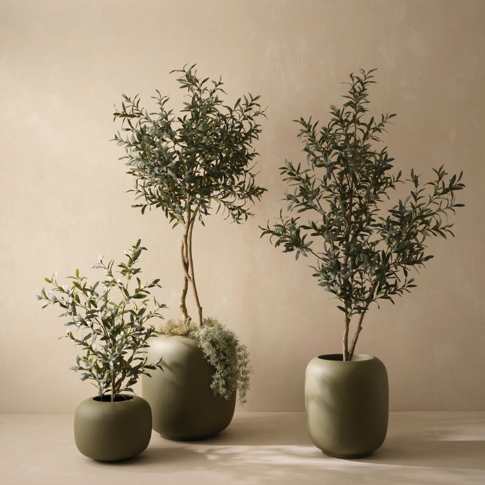 Artificial olive tree 110cm without fruit – view 3