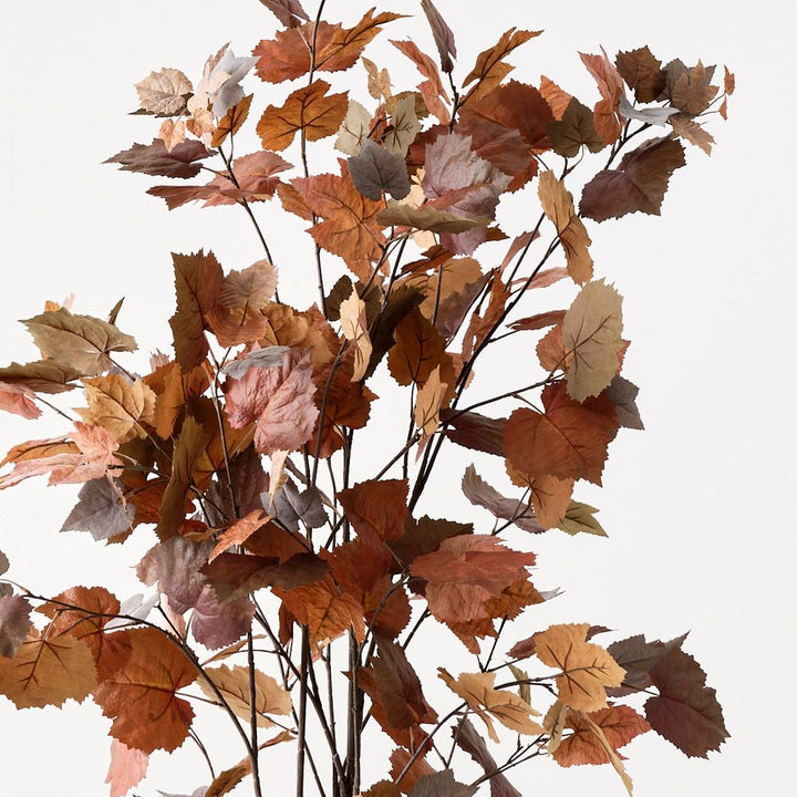 Artificial maple tree 155cm, rust autumn leaves – view 2