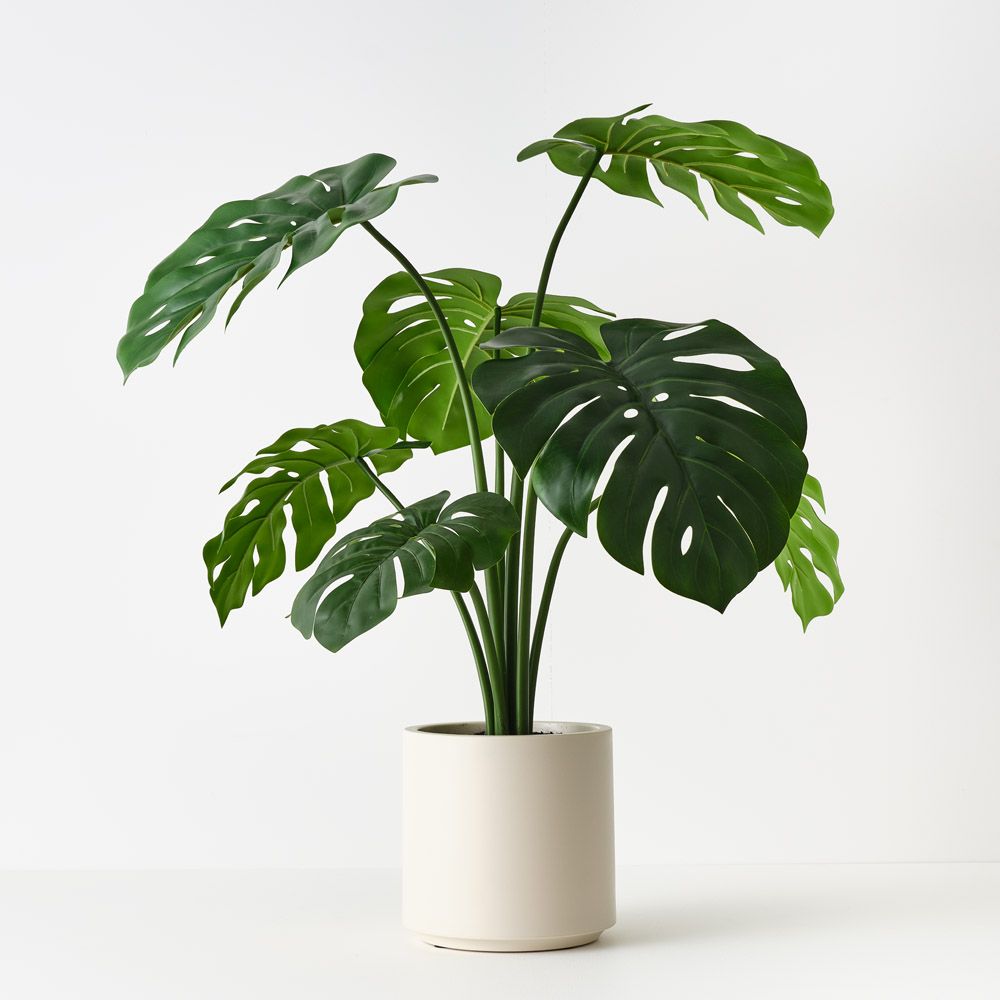 Artificial monstera plant in Oslo pot 90cm