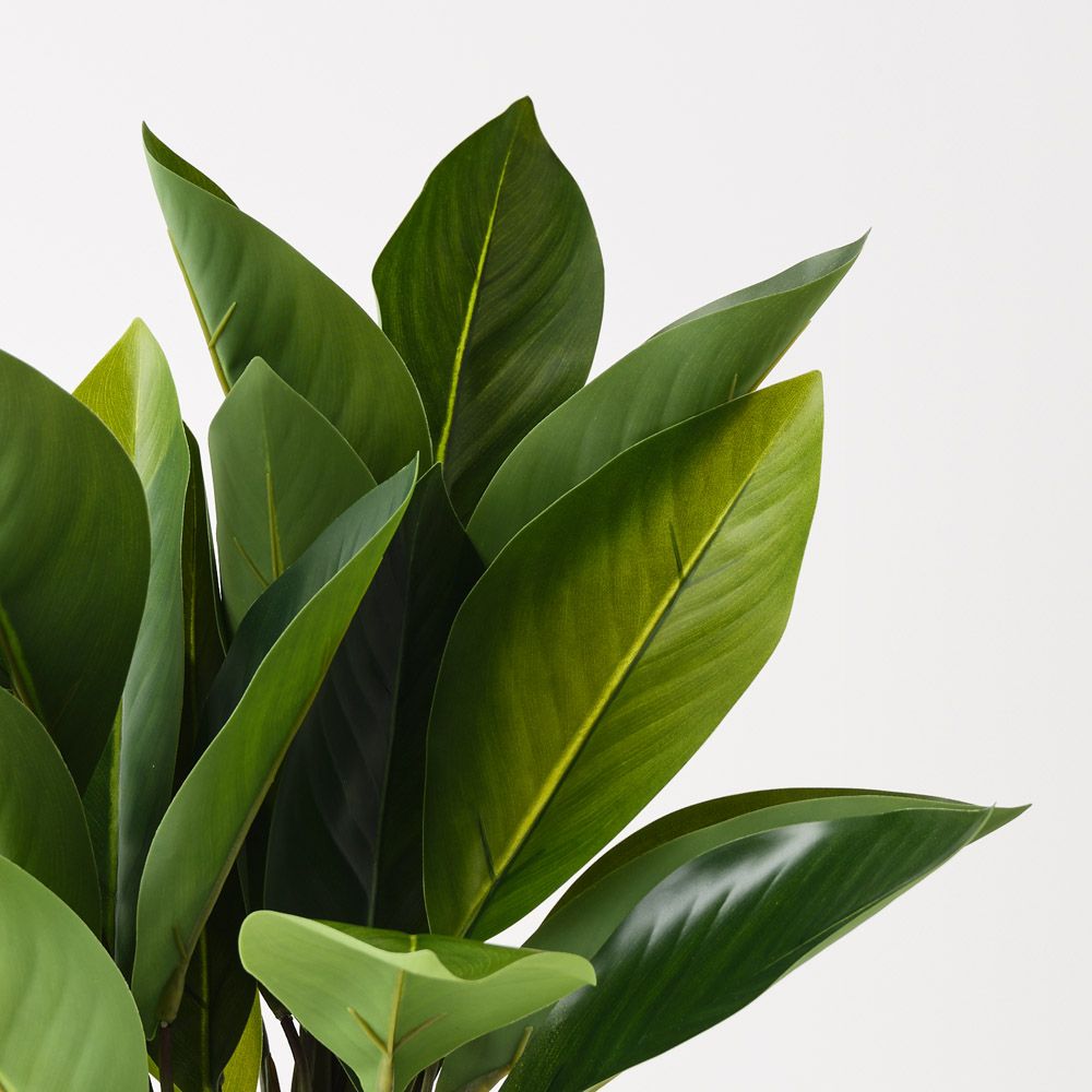 Artificial heliconia leaf plant 48cm – view 2