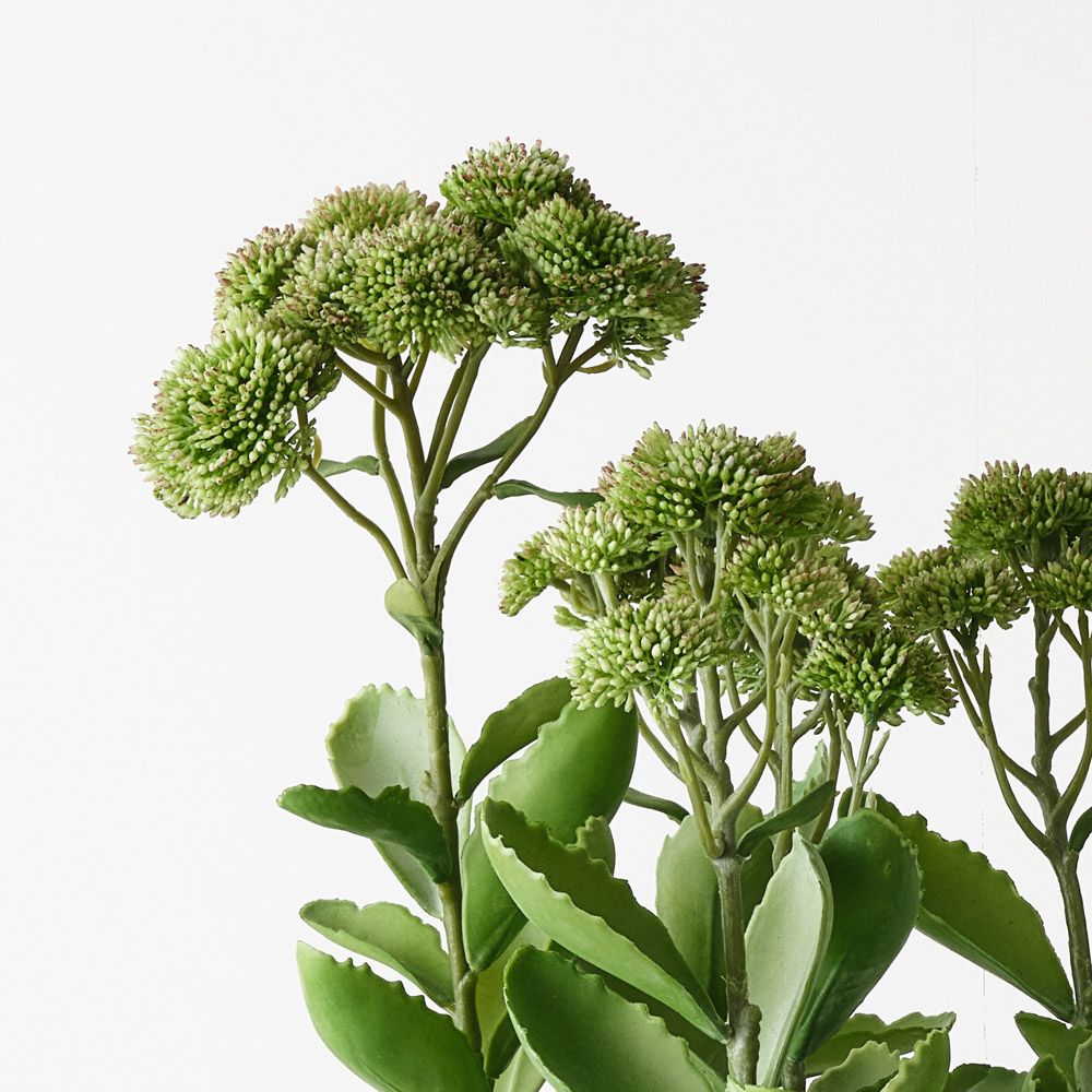 Artificial sedum plant, green and pink, 58cm – view 2