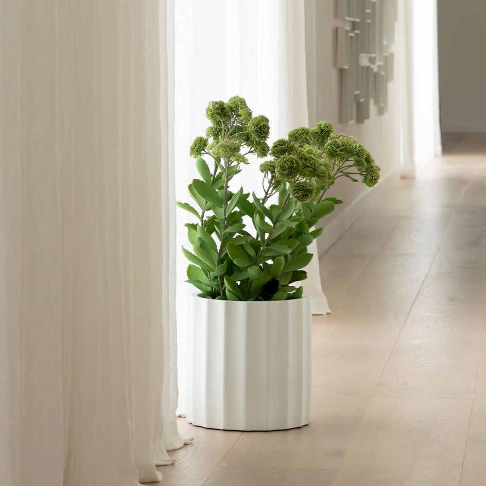 Artificial sedum plant, green and pink, 78cm – view 4