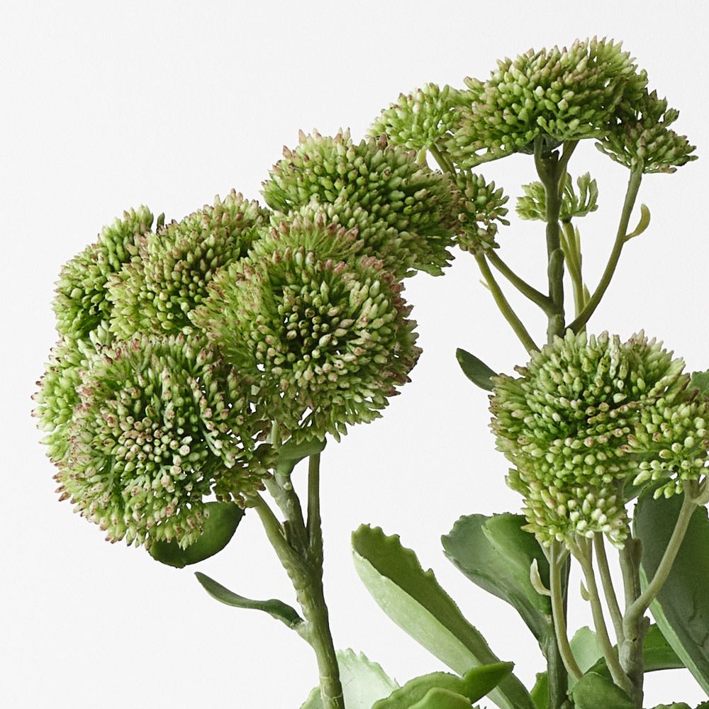 Artificial sedum plant, green and pink, 48cm – view 2
