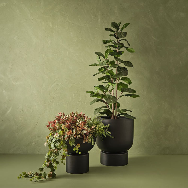 Artificial fiddle leaf fig tree 185cm – view 2