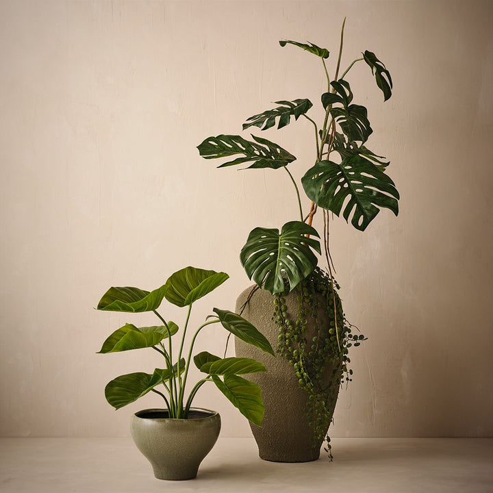 Artificial taro plant 60cm – view 3
