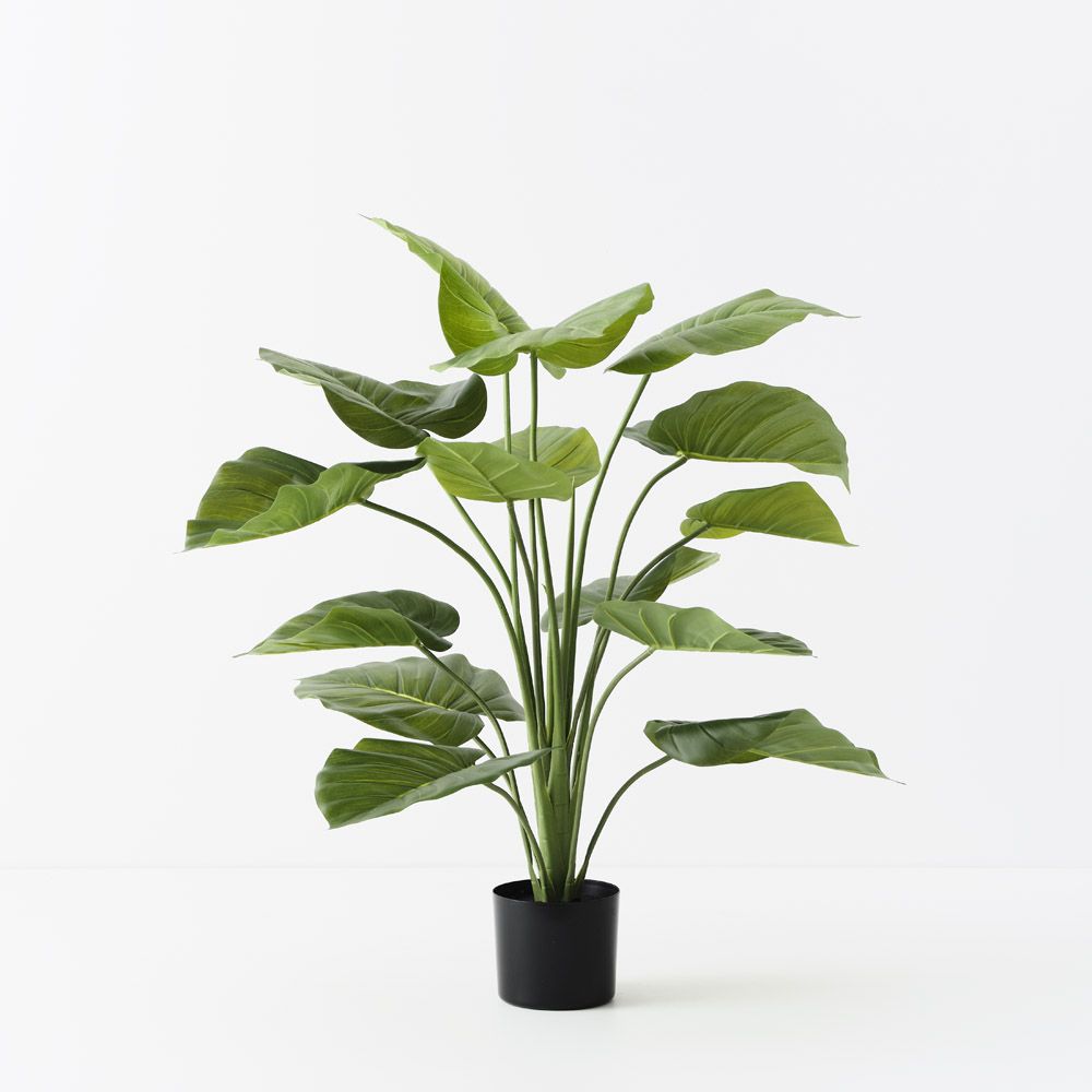 Artificial taro plant 90cm