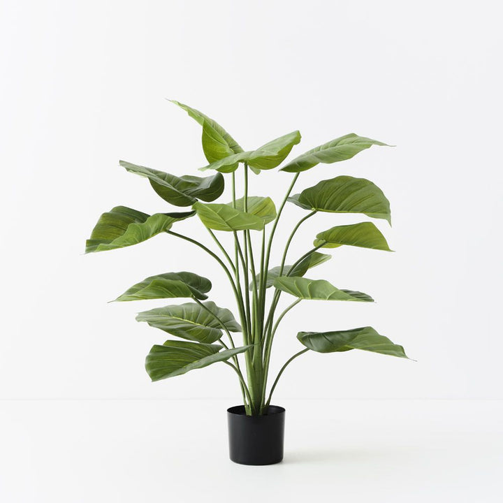 Artificial taro plant 90cm