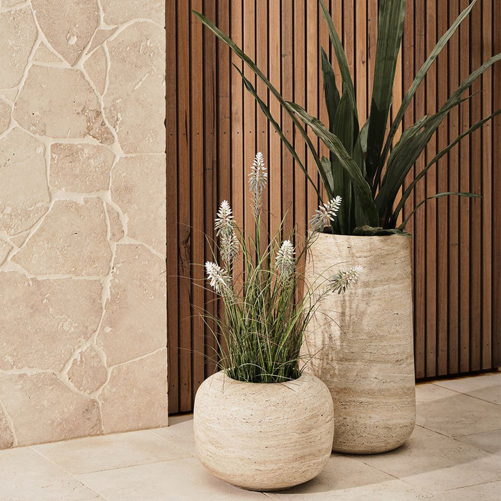 Artificial grey-green sansevieria snake plant 135cm – view 3
