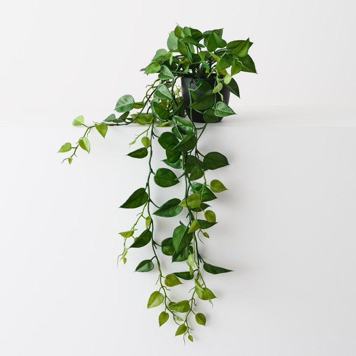 Artificial philodendron hanging plant 105cm