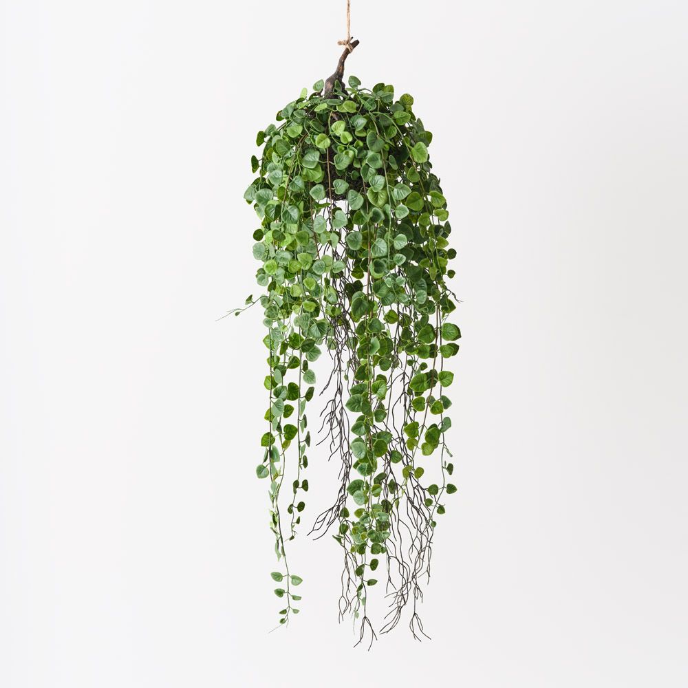 Artificial string of hearts hanging ball 105cm