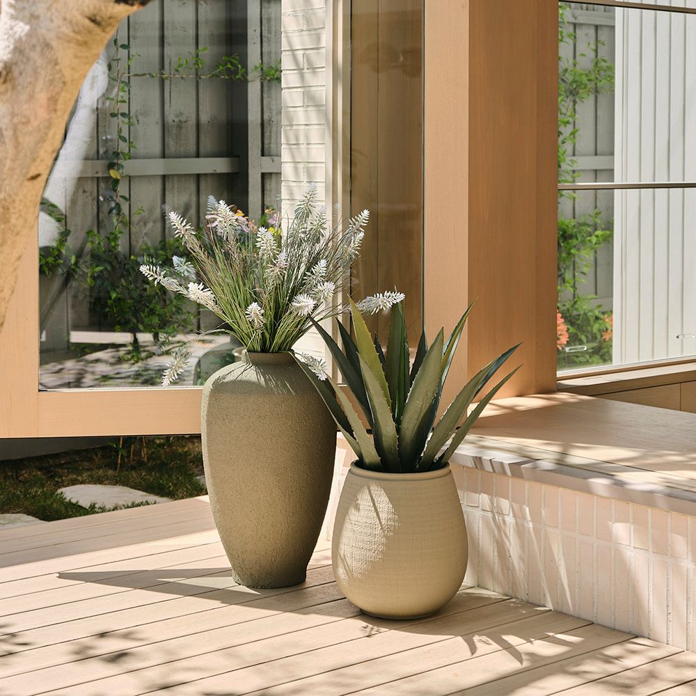 Artificial grey-green agave plant 80cm – view 3