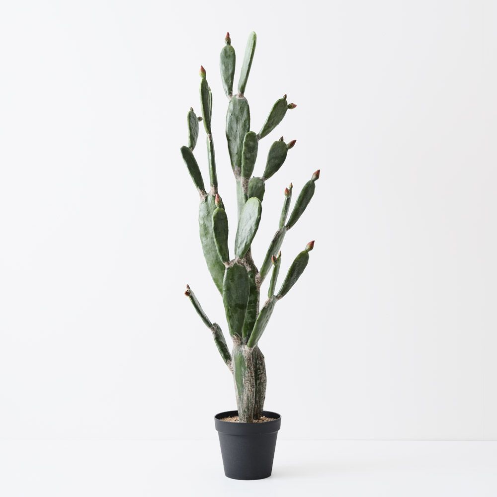 Artificial prickly pear cactus plant 145cm