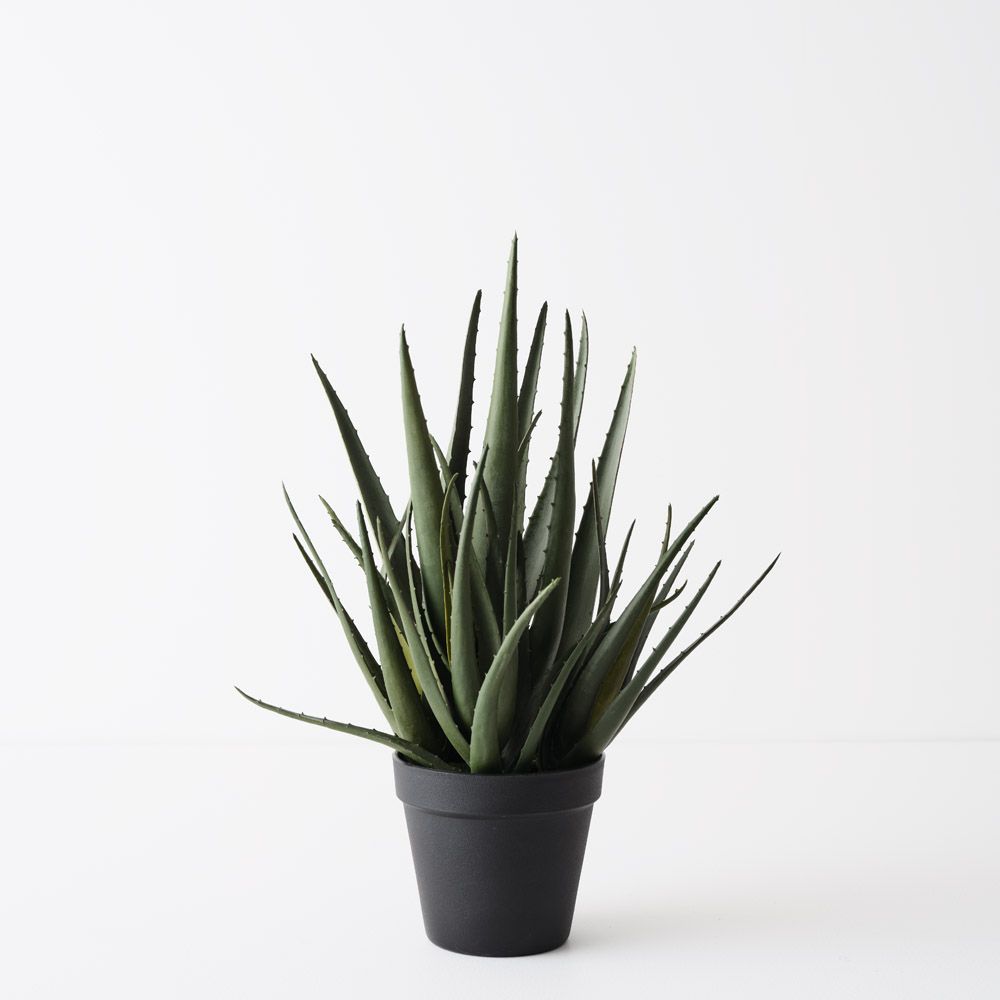 Artificial aloe vera plant 38cm