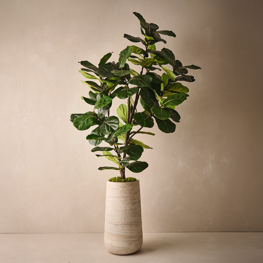 Artificial fiddle leaf fig tree 210cm – view 4