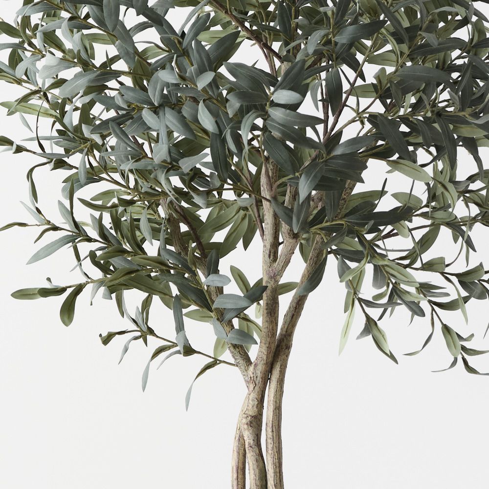 Artificial olive topiary tree 200cm – view 2