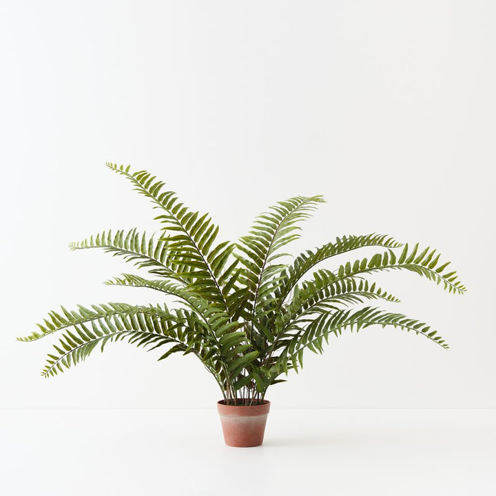 Artificial sword fern plant 82cm
