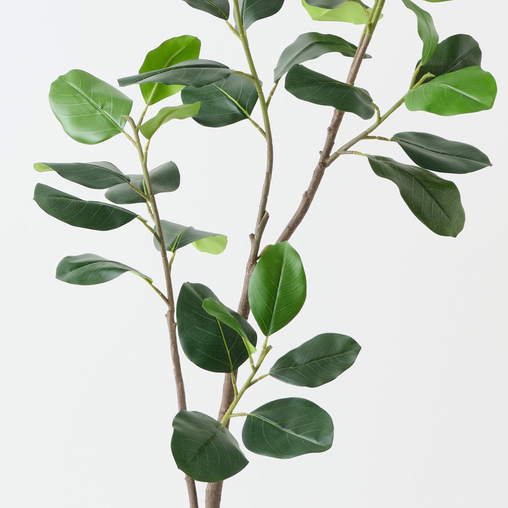 Artificial rubber tree 150cm, branching – view 2