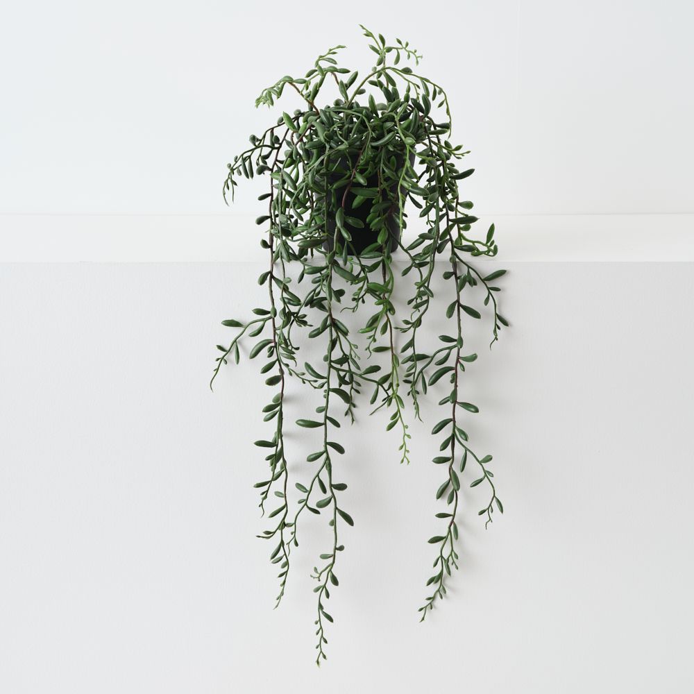 Artificial string of beans trailing plant 52cm