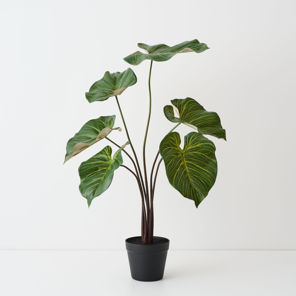 Artificial taro plant 80cm