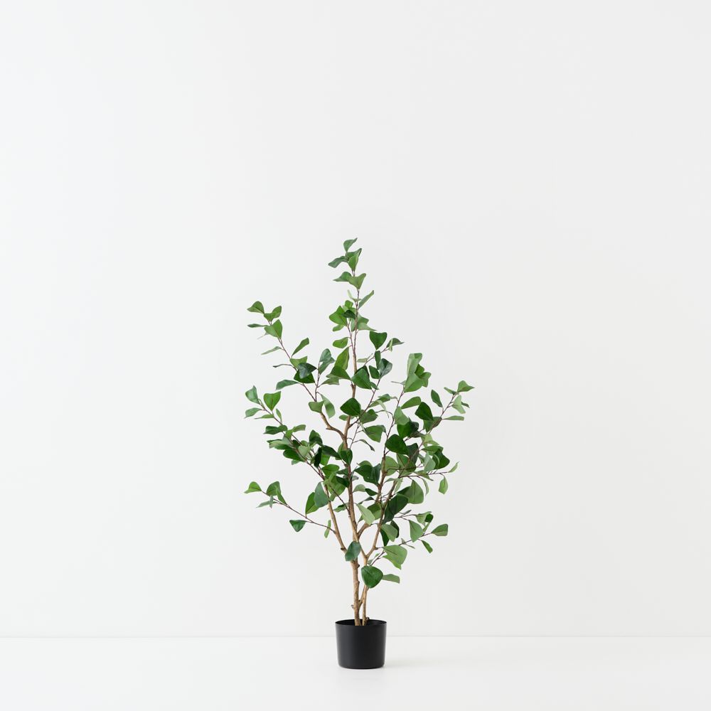 Artificial triangular ficus tree 120cm
