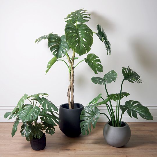 Artificial monstera plant 66cm – view 3