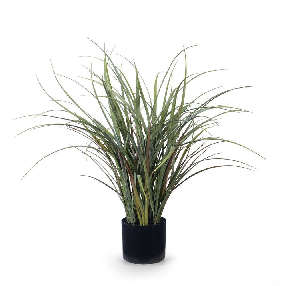 Artificial grey-green grass plant 59cm