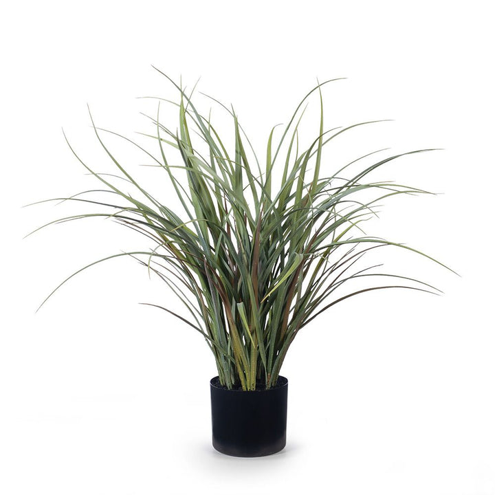 Artificial grey-green grass plant 59cm