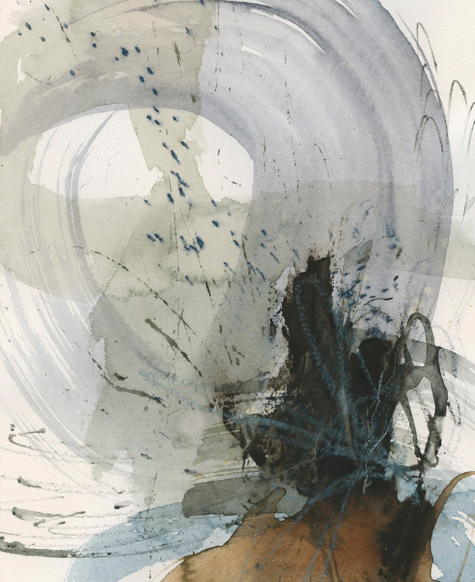 Urban Burst Platinum hand-finished canvas artwork – view 3