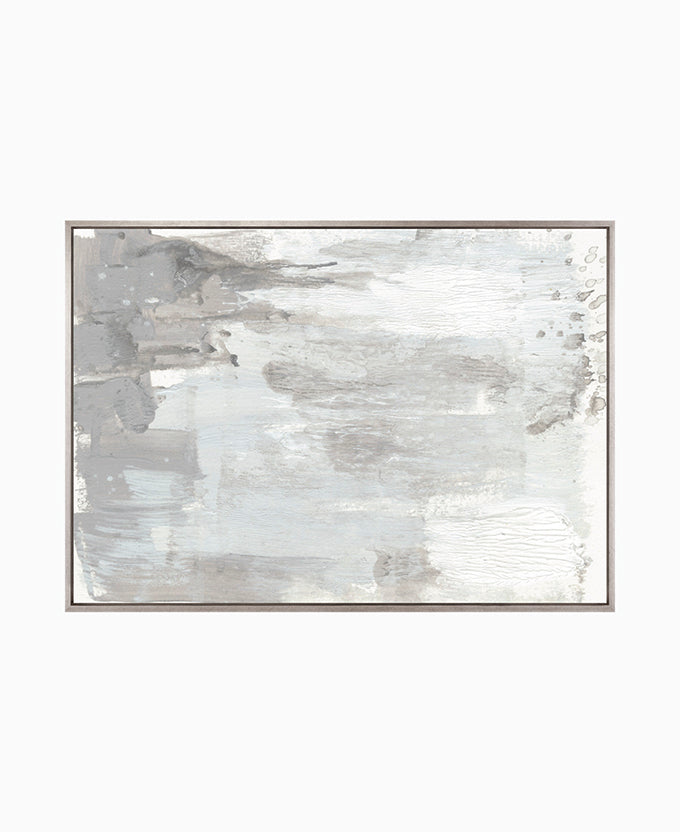 Winter Calm Platinum hand-finished canvas artwork – view 4