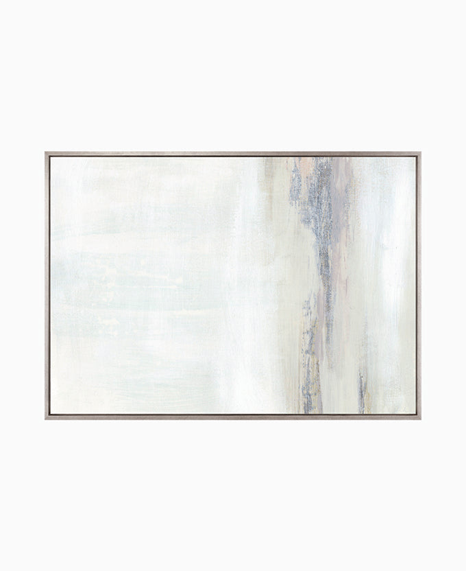 Floating Drift Platinum hand-finished canvas artwork – view 4