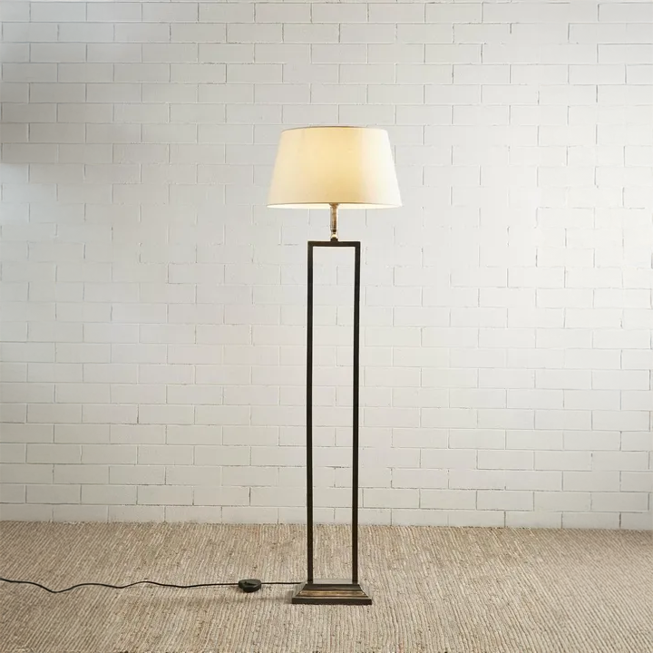 Hamilton Floor Lamp Antique Brass