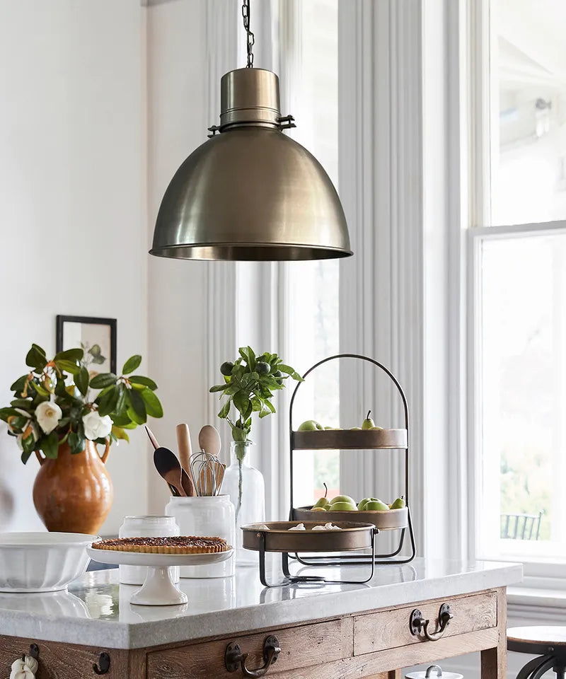 Industrial Pewter Pedant