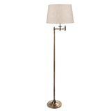 Mallay Floor Lamp - Antique Brass