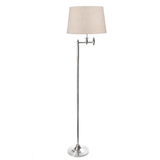 Mallay Floor Lamp - Antique Silver