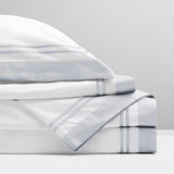 Manhattan Quilt Cover Set - Nickel