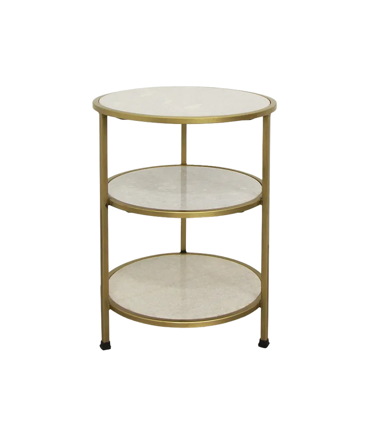 Marco 3 Tier Side Table Round