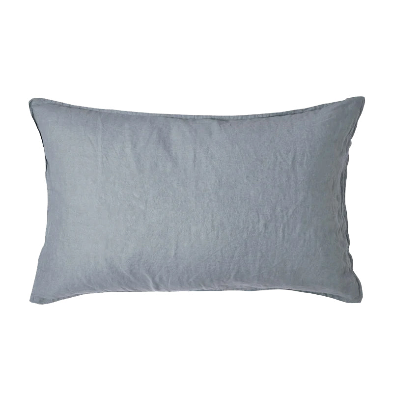 Organic Linen Pillowcase Storm