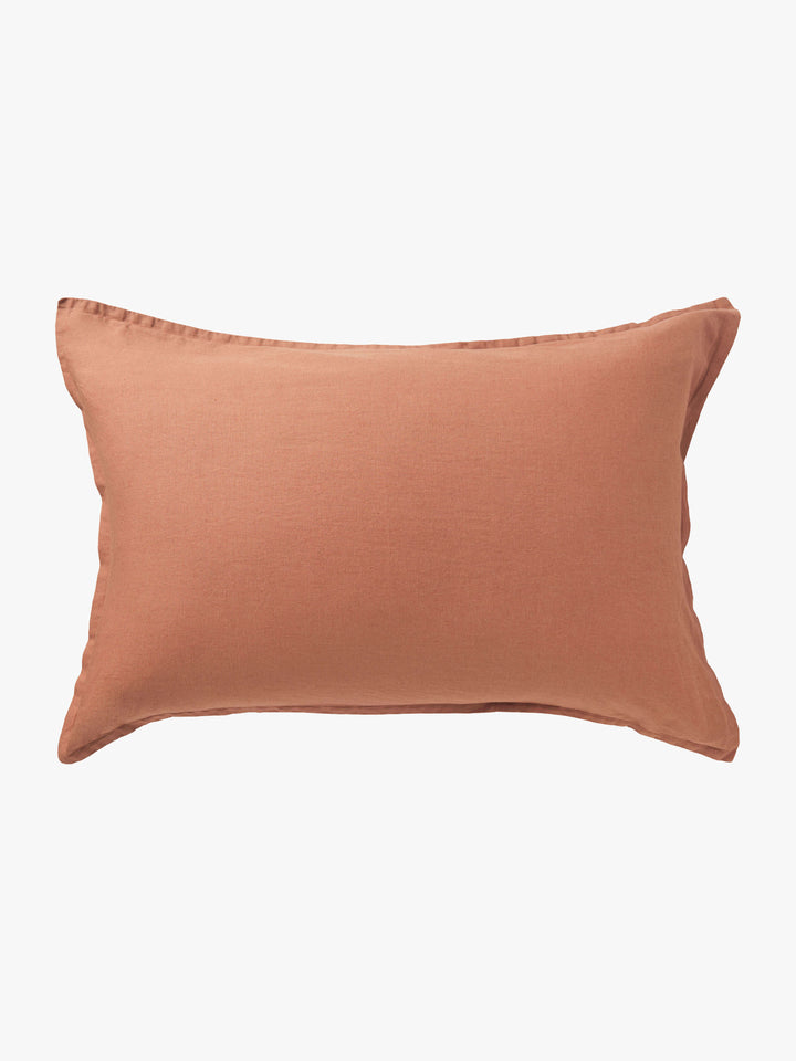 Avenue Clay Linen & Cotton Pillowcases